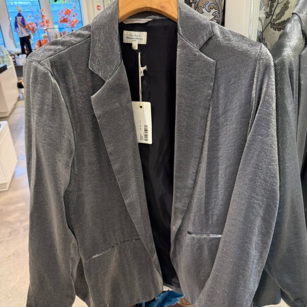 GORGEOUS Hartford Shimmer Blazer NWT, size 4/XL